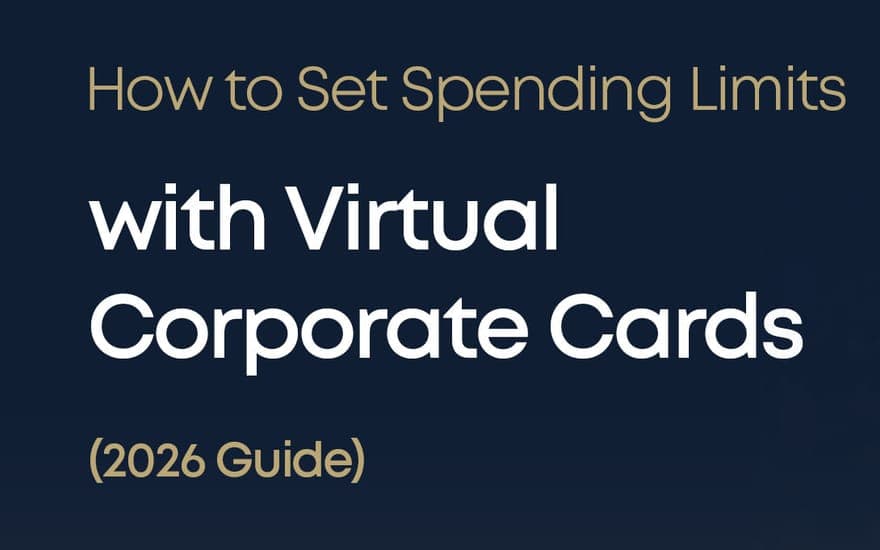 How to set spending limits with virtual corporate cards