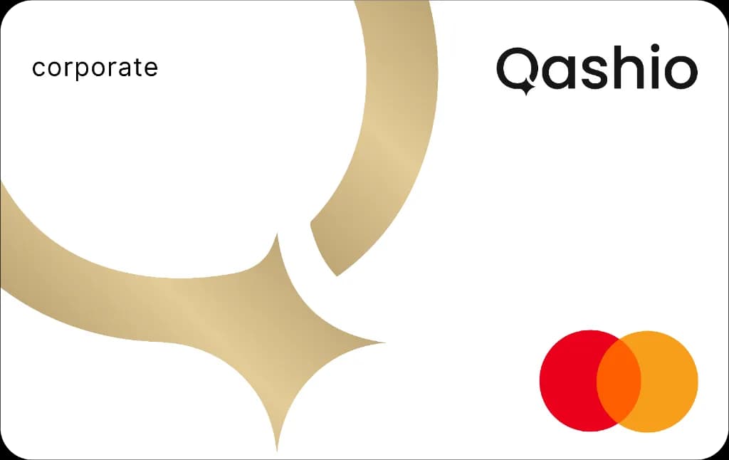 The Qashio Ireland corporate card