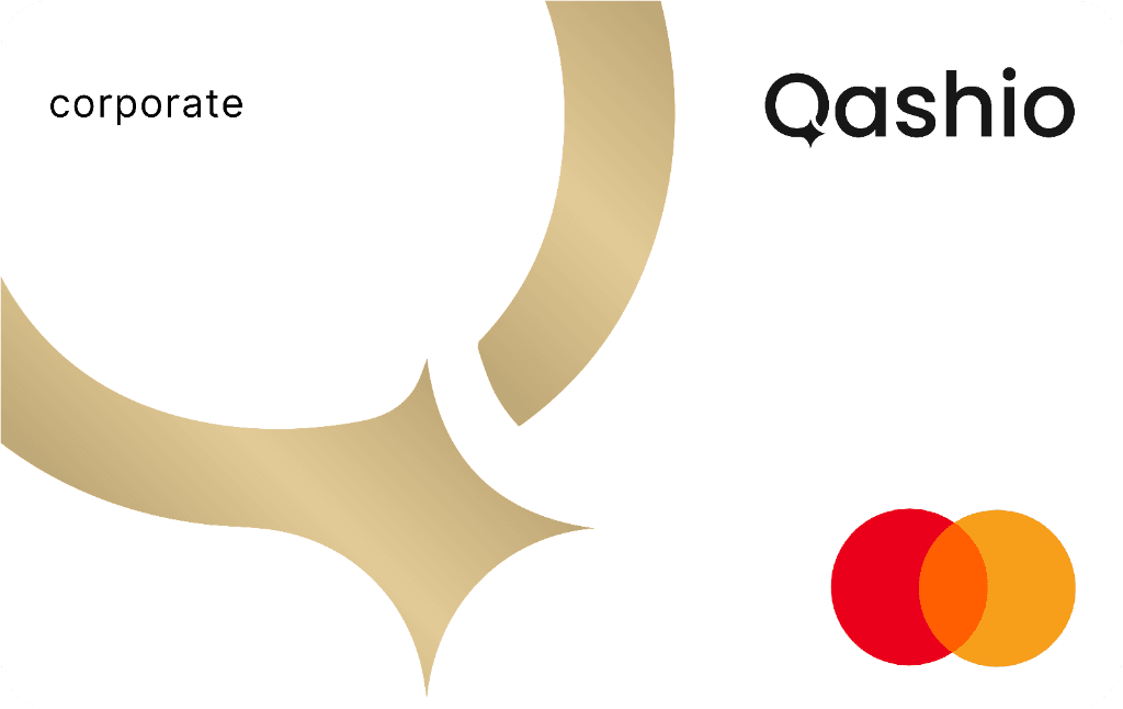 The Qashio corporate card for Europe